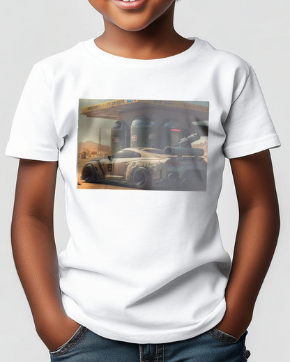 Tee Car Nissan GTR 30 Sunset 2 - @LightCreative