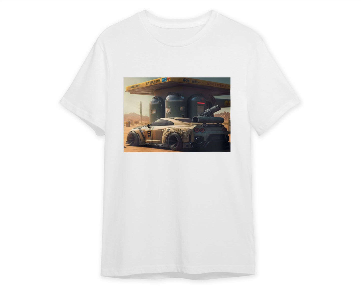 Tee Car Nissan GTR 30 Sunset 2 - @LightCreative