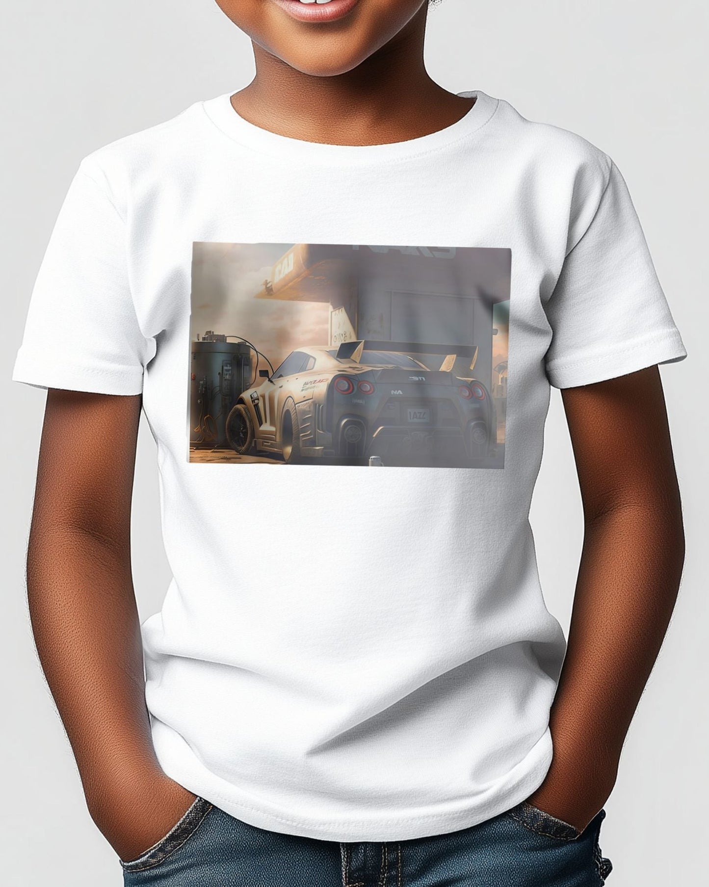 Tee Car Nissan GTR 30 Sunset 3 - @LightCreative