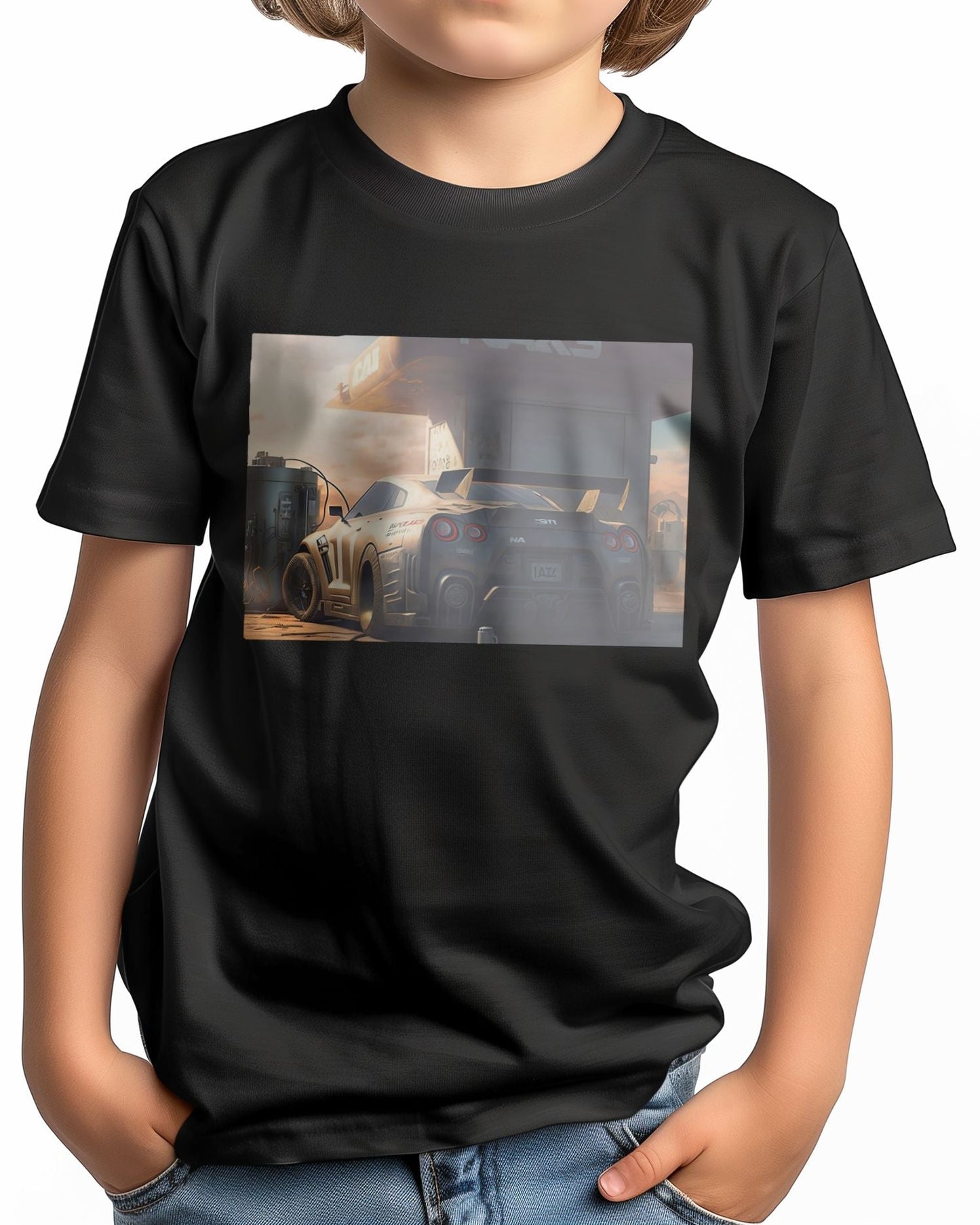 Tee Car Nissan GTR 30 Sunset 3 - @LightCreative