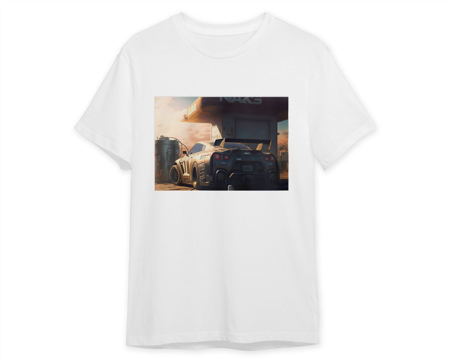 Tee Car Nissan GTR 30 Sunset 3 - @LightCreative