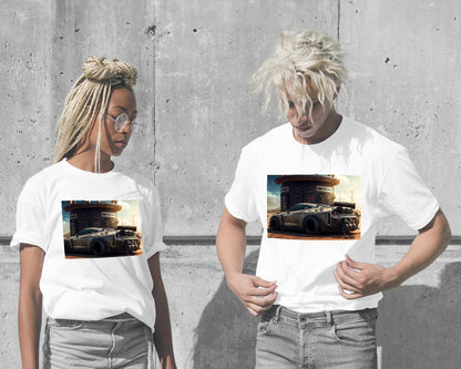 Tee Car Nissan GTR 30 Sunset - @LightCreative