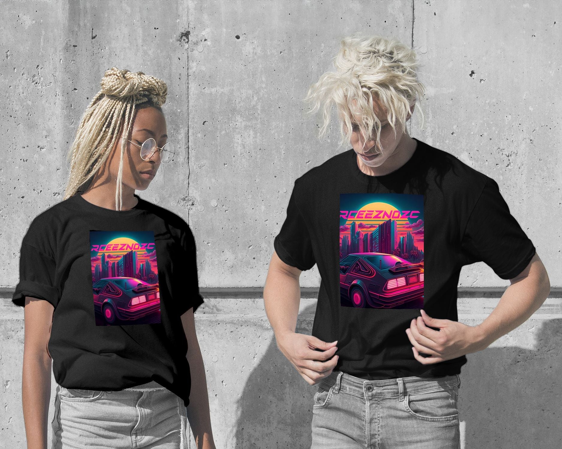 T-Shirt-Car Retro Synthwave 11 - @NotoCreative-wow.fan