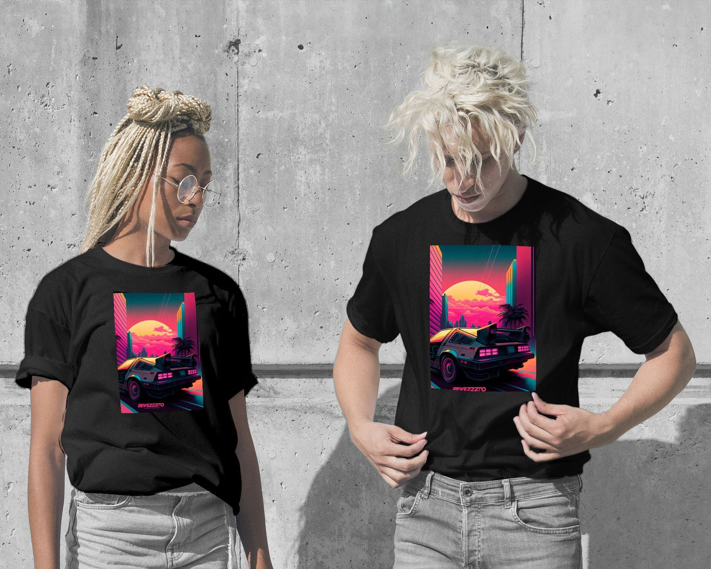 T-Shirt-Car Retro Synthwave 2 - @NotoCreative-wow.fan