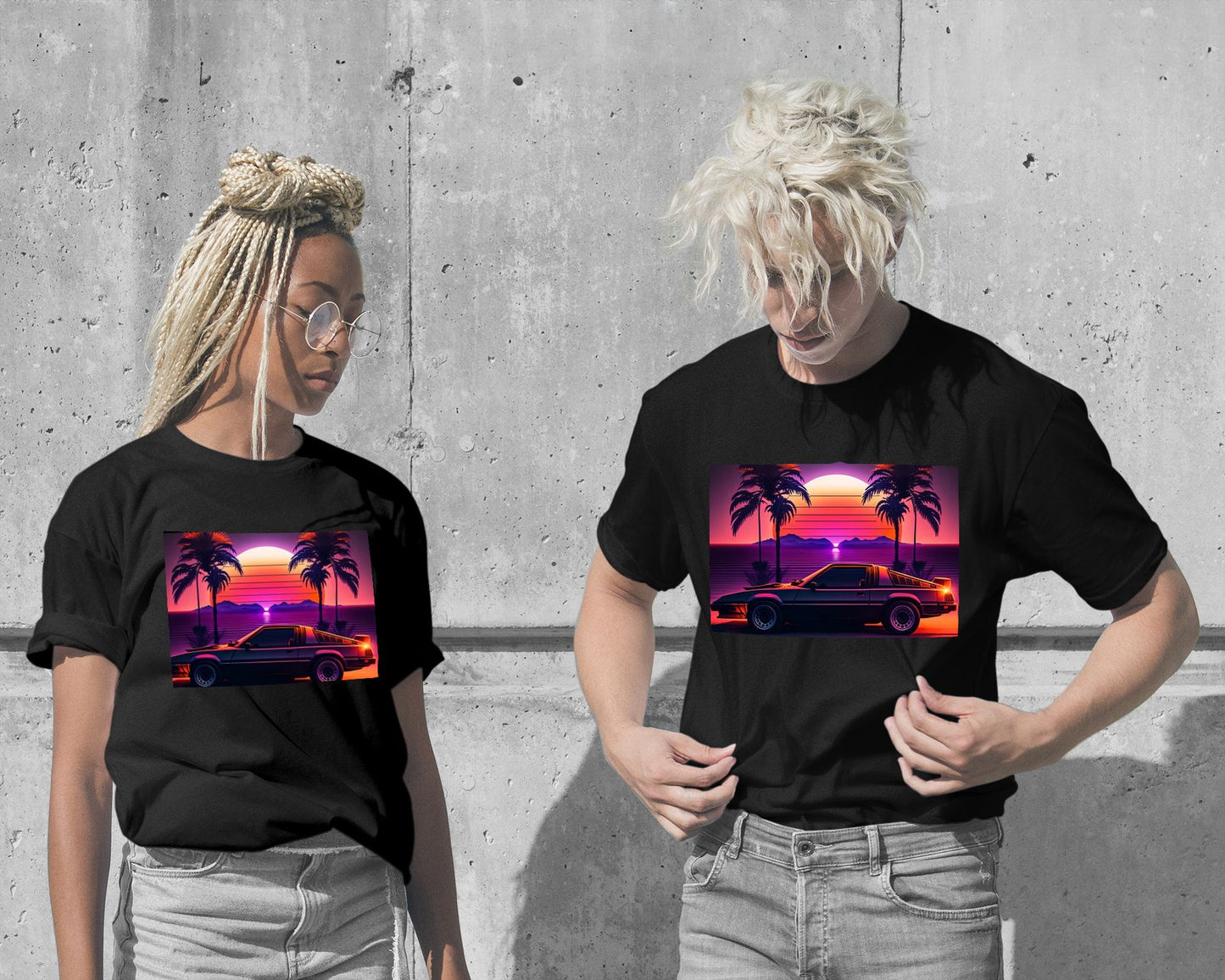 T-Shirt-Car Retro Synthwave 26 - @NotoCreative-wow.fan