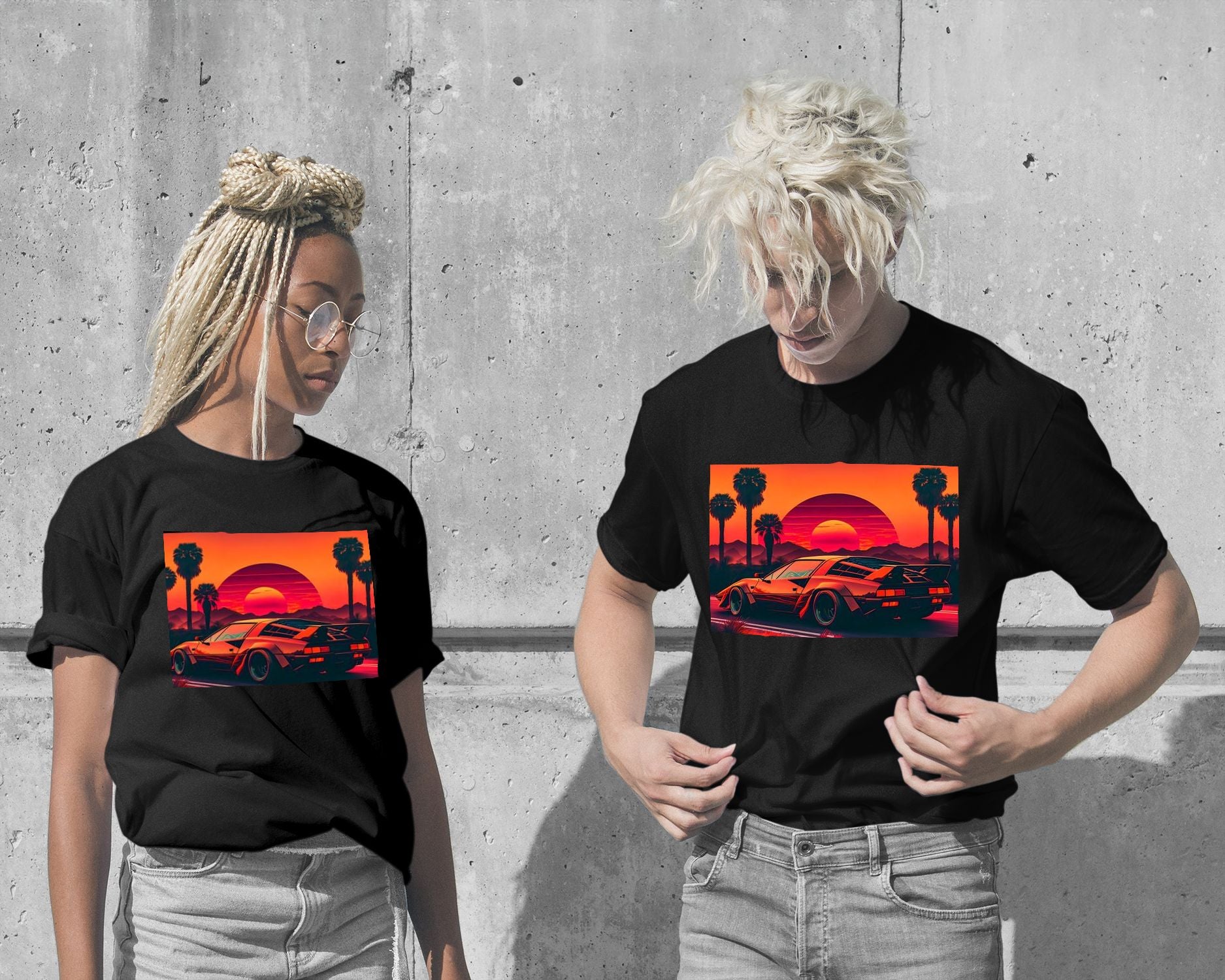 T-Shirt-Car Retro Synthwave 28 - @NotoCreative-wow.fan