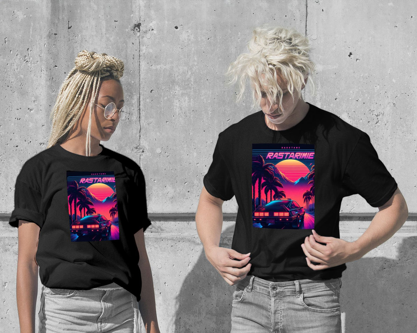 T-Shirt-Car Retro Synthwave 3 - @NotoCreative-wow.fan