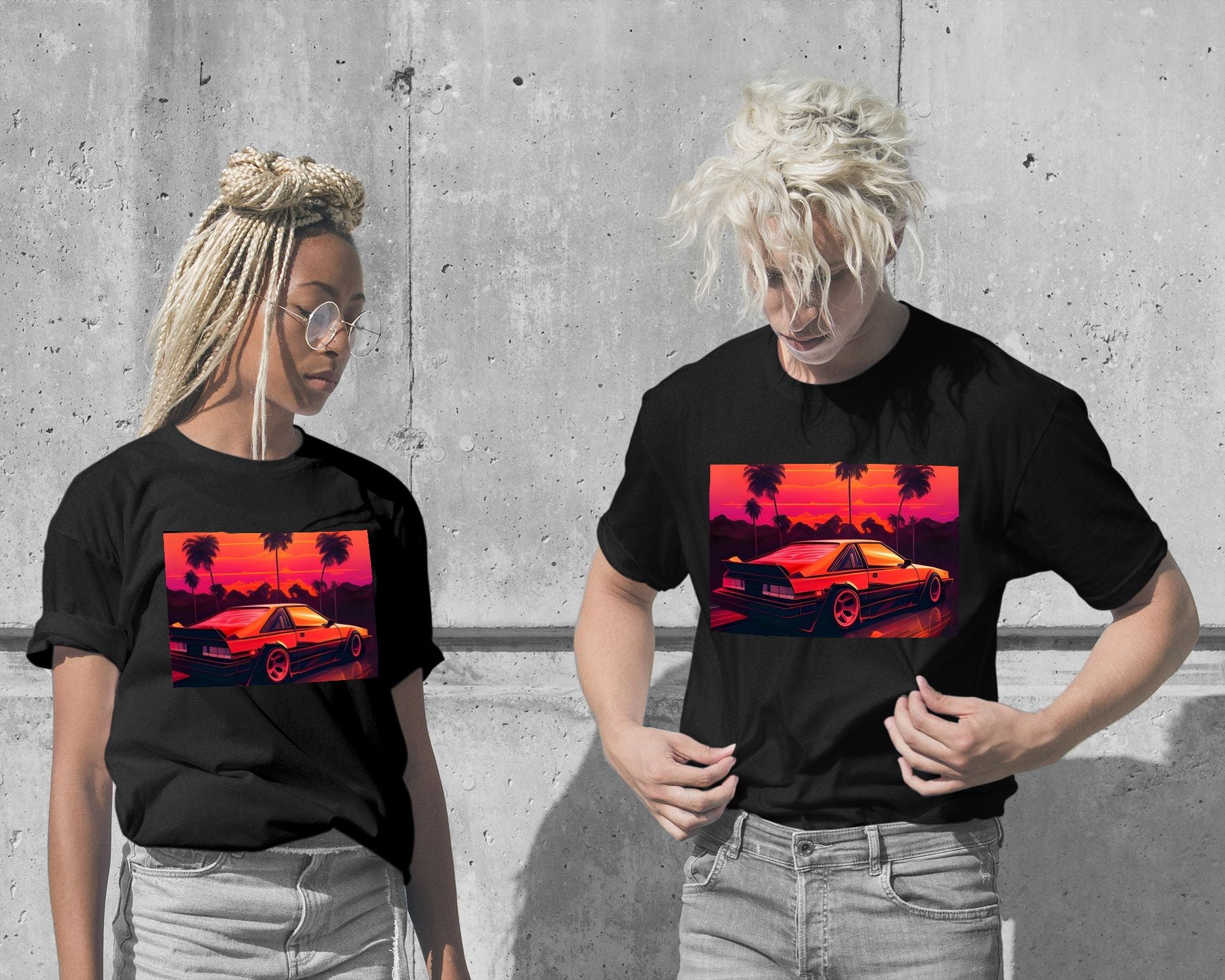 T-Shirt-Car Retro Synthwave 31 - @NotoCreative-wow.fan