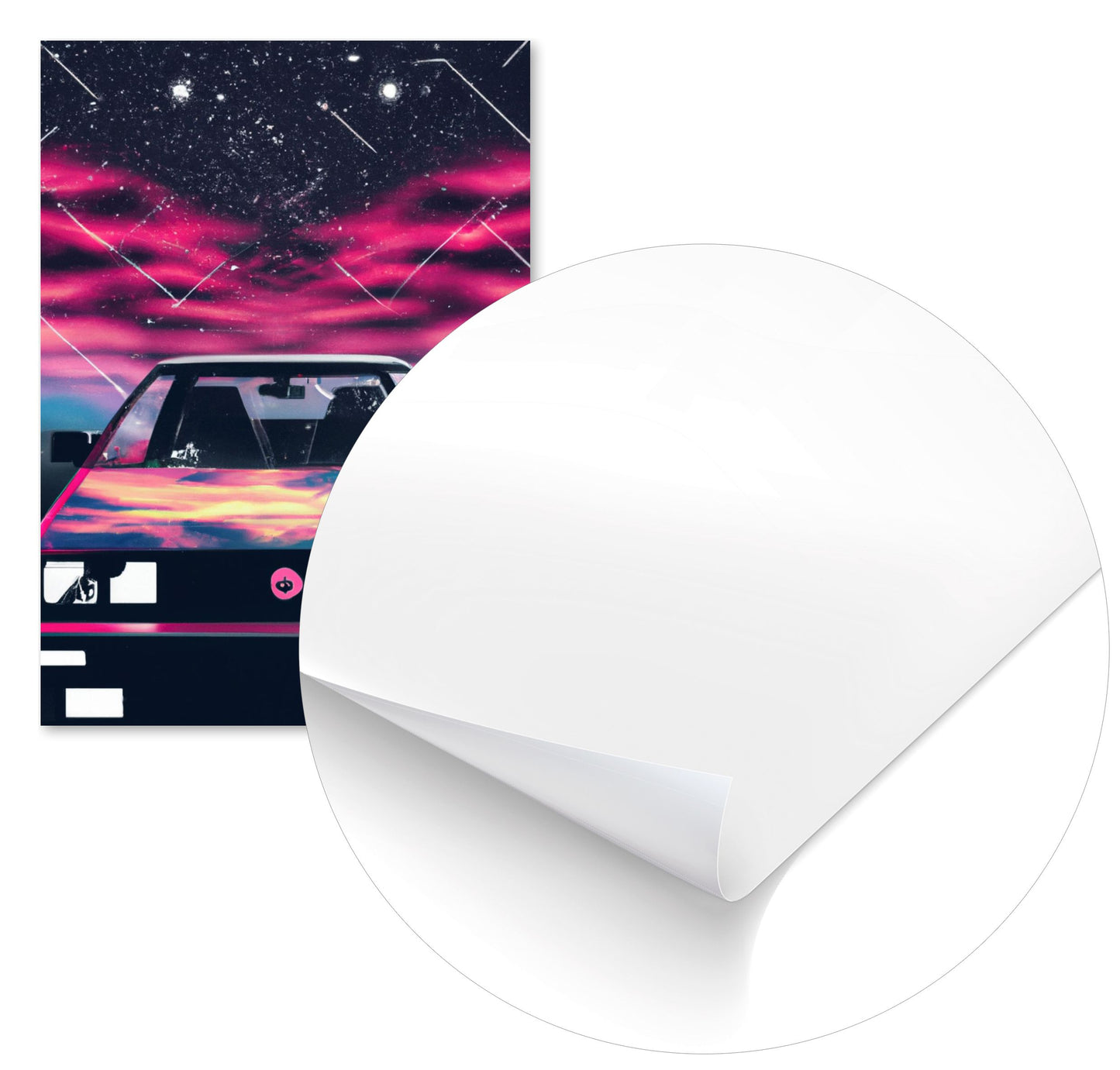 Car Retro Synthwave - @MyKido