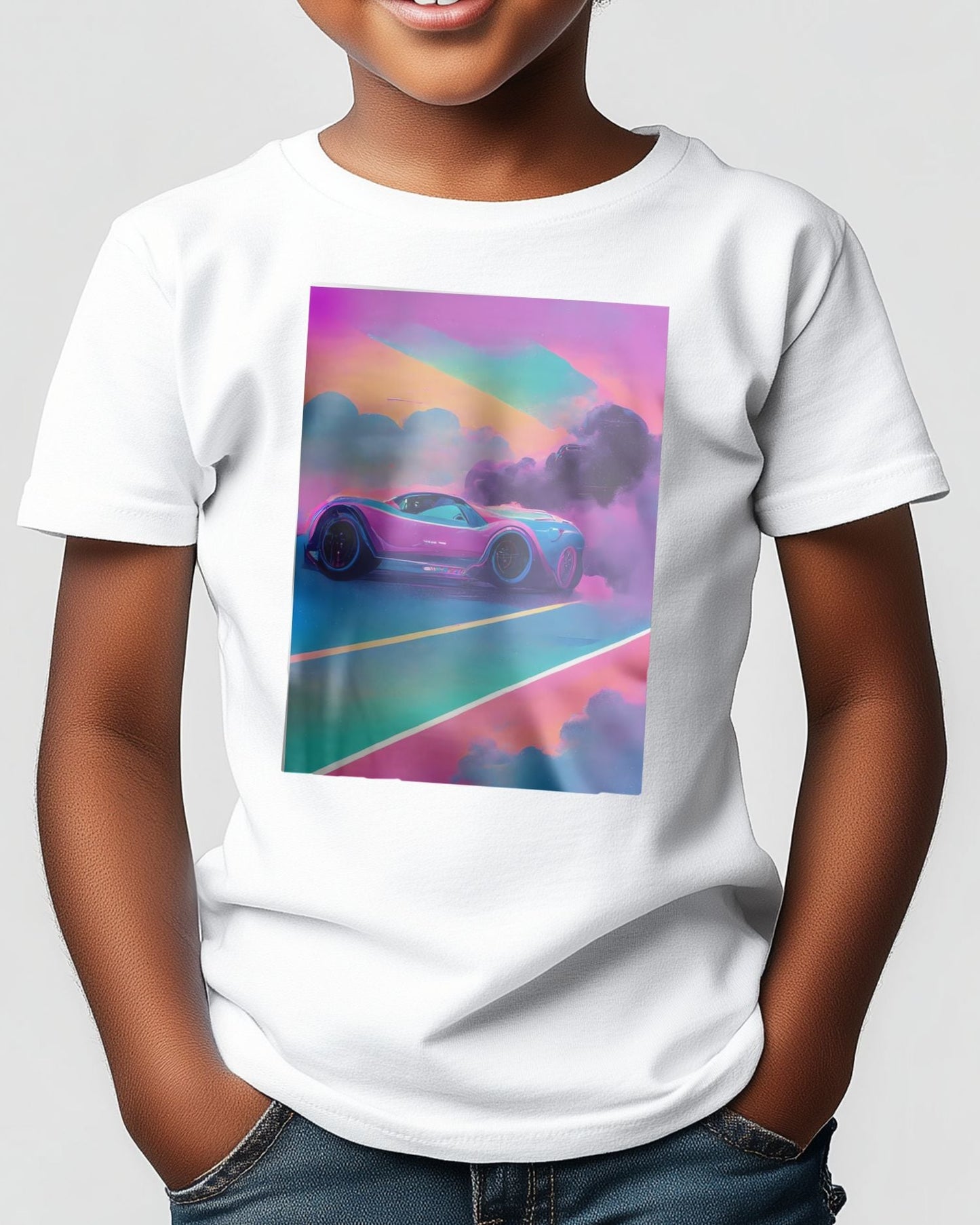 Tee Car vapor wave - @SanDee15