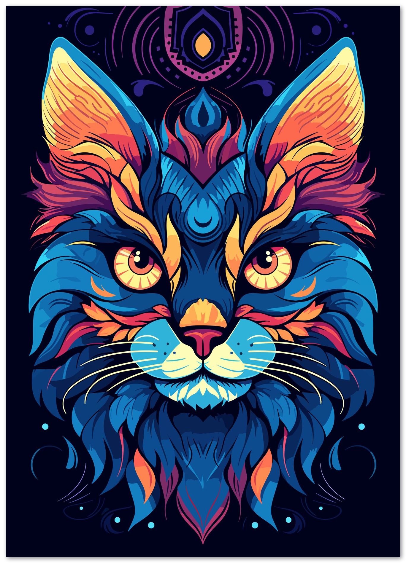 Cat Pop Art 1 - @GreyArt