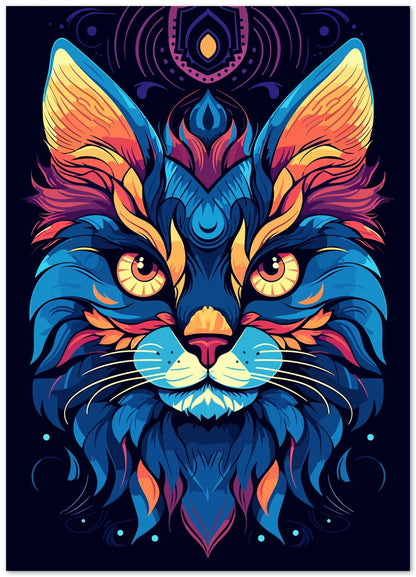 Cat Pop Art 1 - @GreyArt