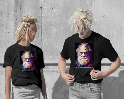 T-Shirt-Charles Darwin Quotes - @WpapArtist-wow.fan