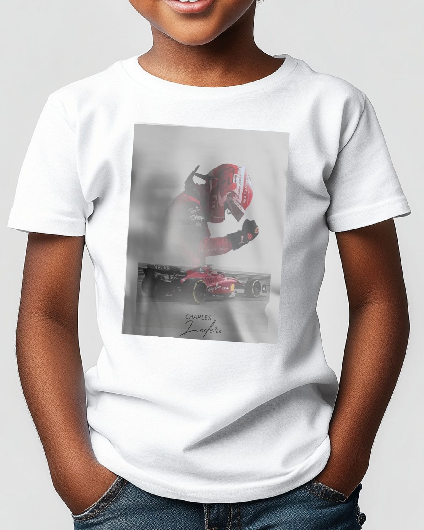 Tee Charles Leclerc - @nueman