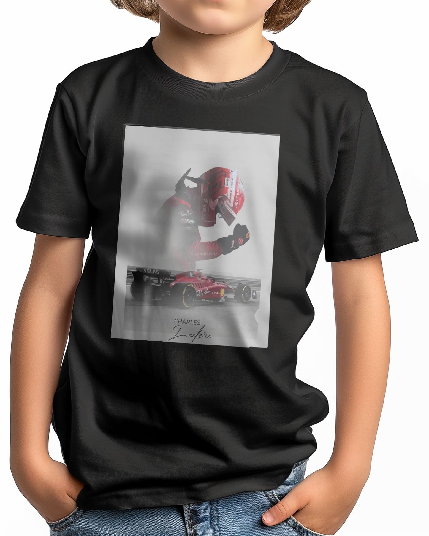 Tee Charles Leclerc - @nueman