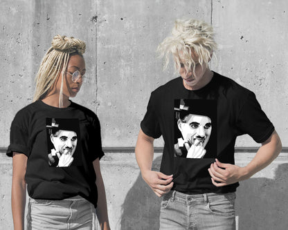 T-Shirt-Charlie Chaplin - @PopArtMRenaldy-wow.fan
