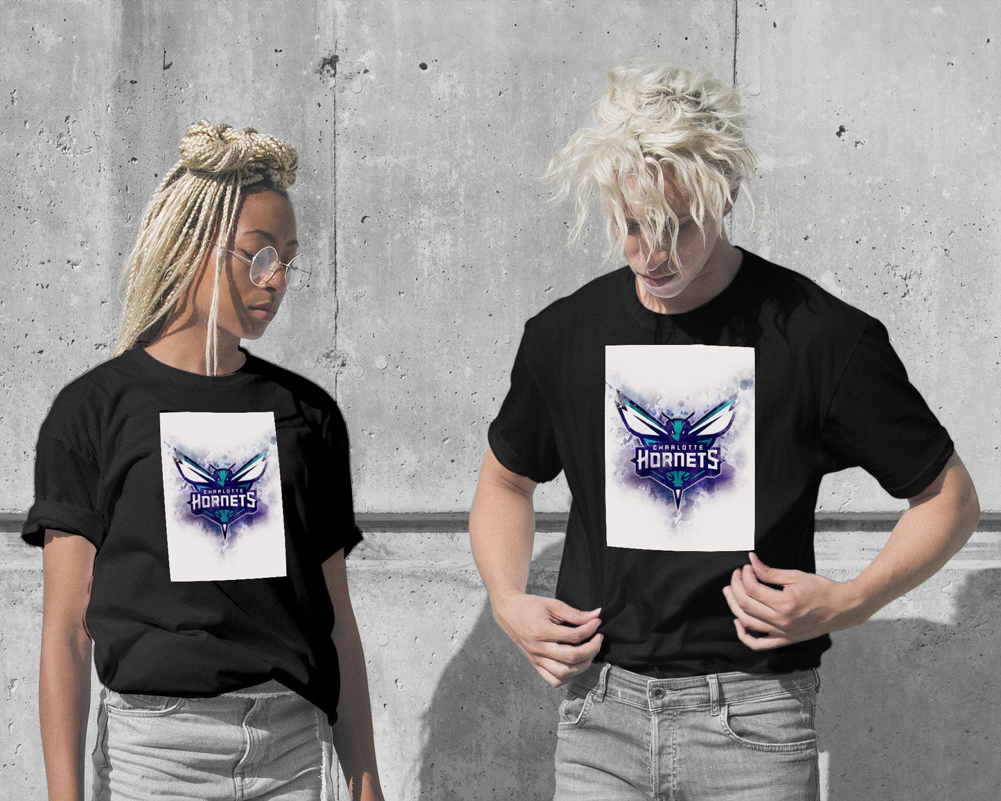 T-Shirt-Charlotte Hornets - @ArtStyle-wow.fan
