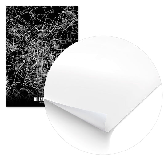 Chengdu China Dark Negative Maps - @ZakeDjelevic