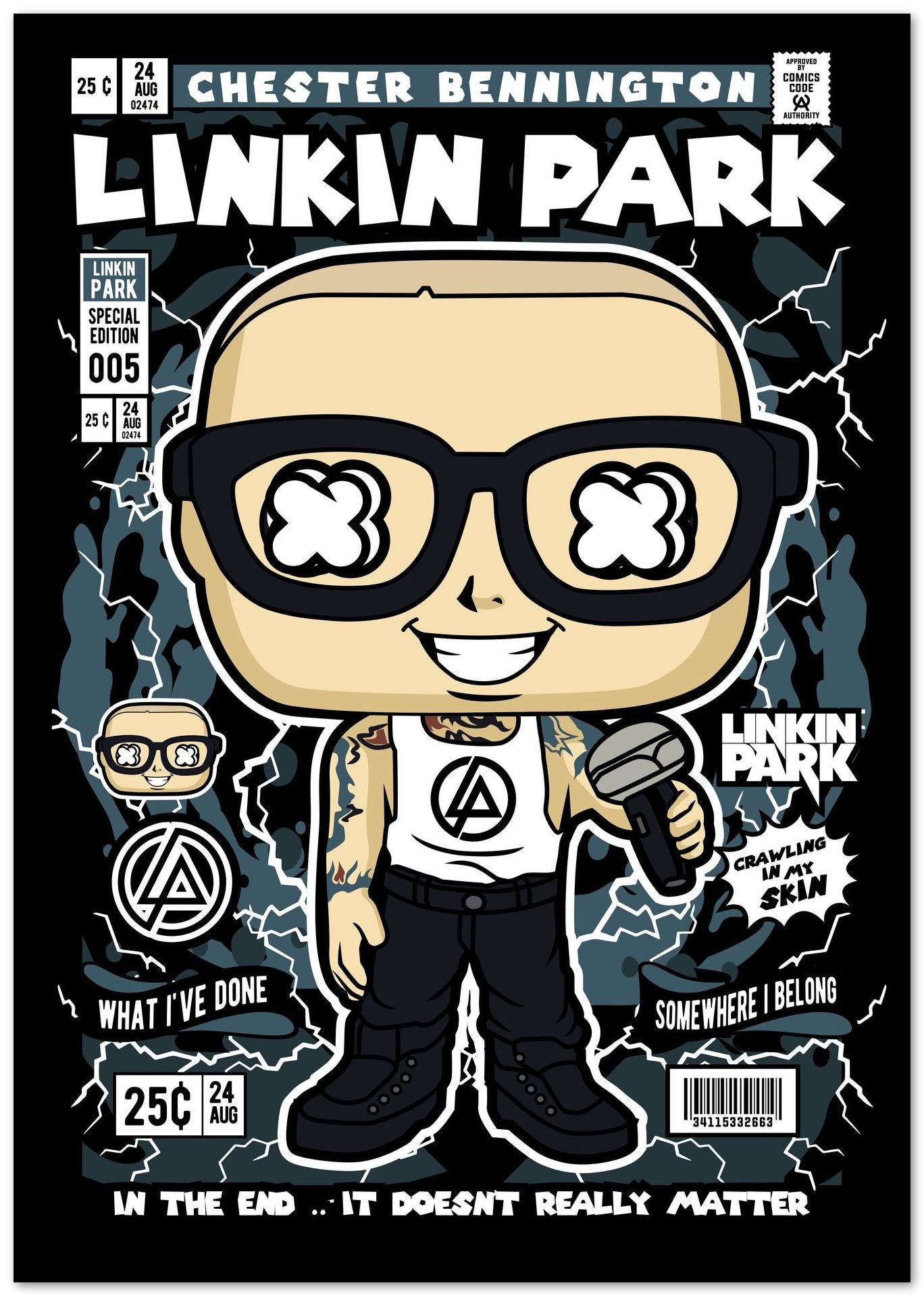 Chester Bennington - @hikenthree