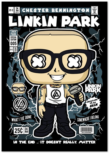 Chester Bennington - @hikenthree