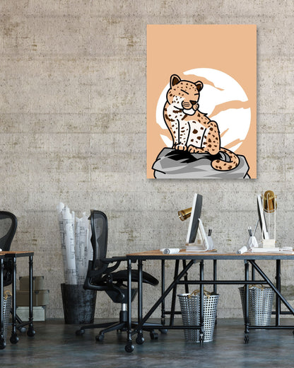 Chibi Leopard - @CoretanVector