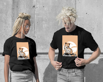 T-Shirt-Chibi Leopard - @CoretanVector-wow.fan