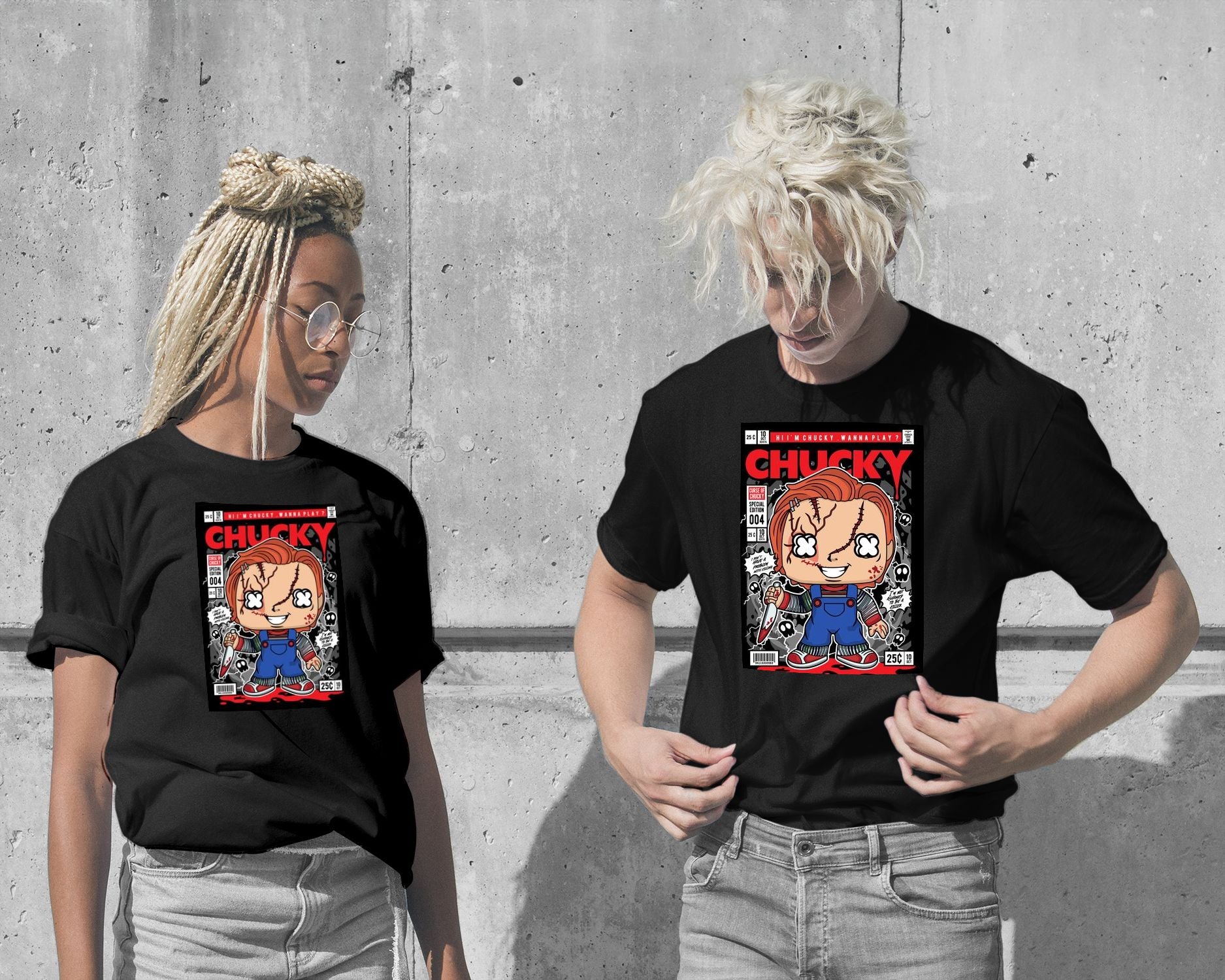 T-Shirt-Chucky - @hikenthree-wow.fan