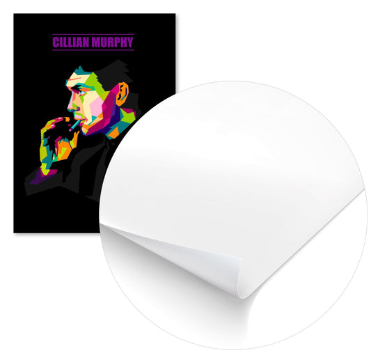 Cillian Murphy In Wpap Art Style - @Hanafi