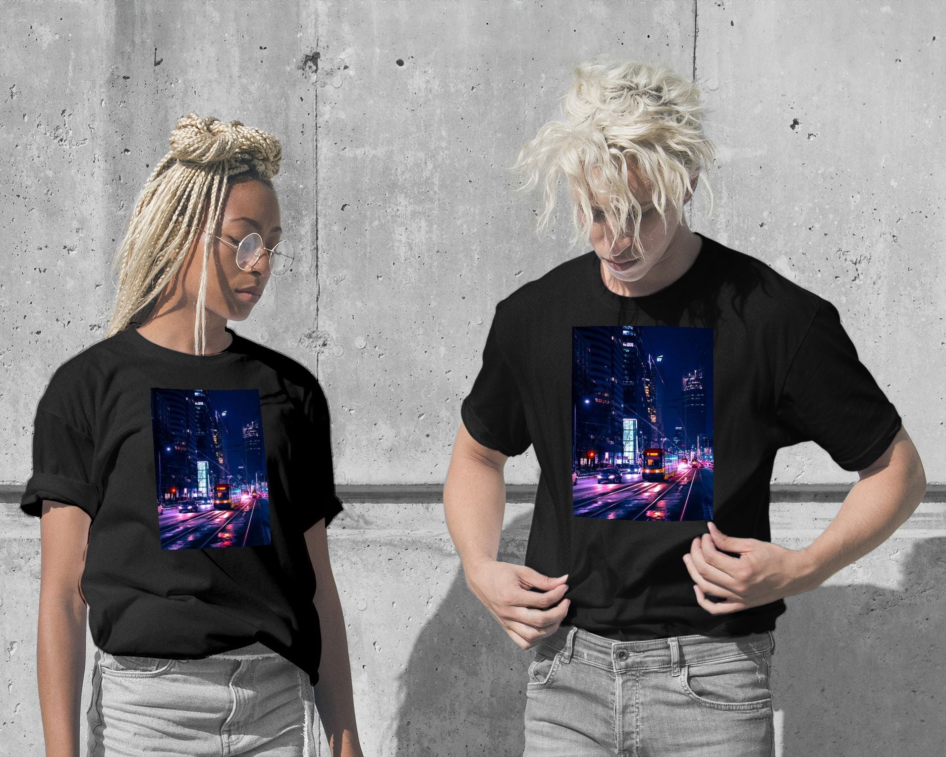 T-Shirt-Cityscape - @ColorfulArt-wow.fan