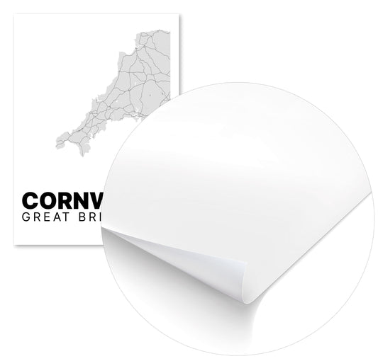 Cornwall Map - @VickyHanggara