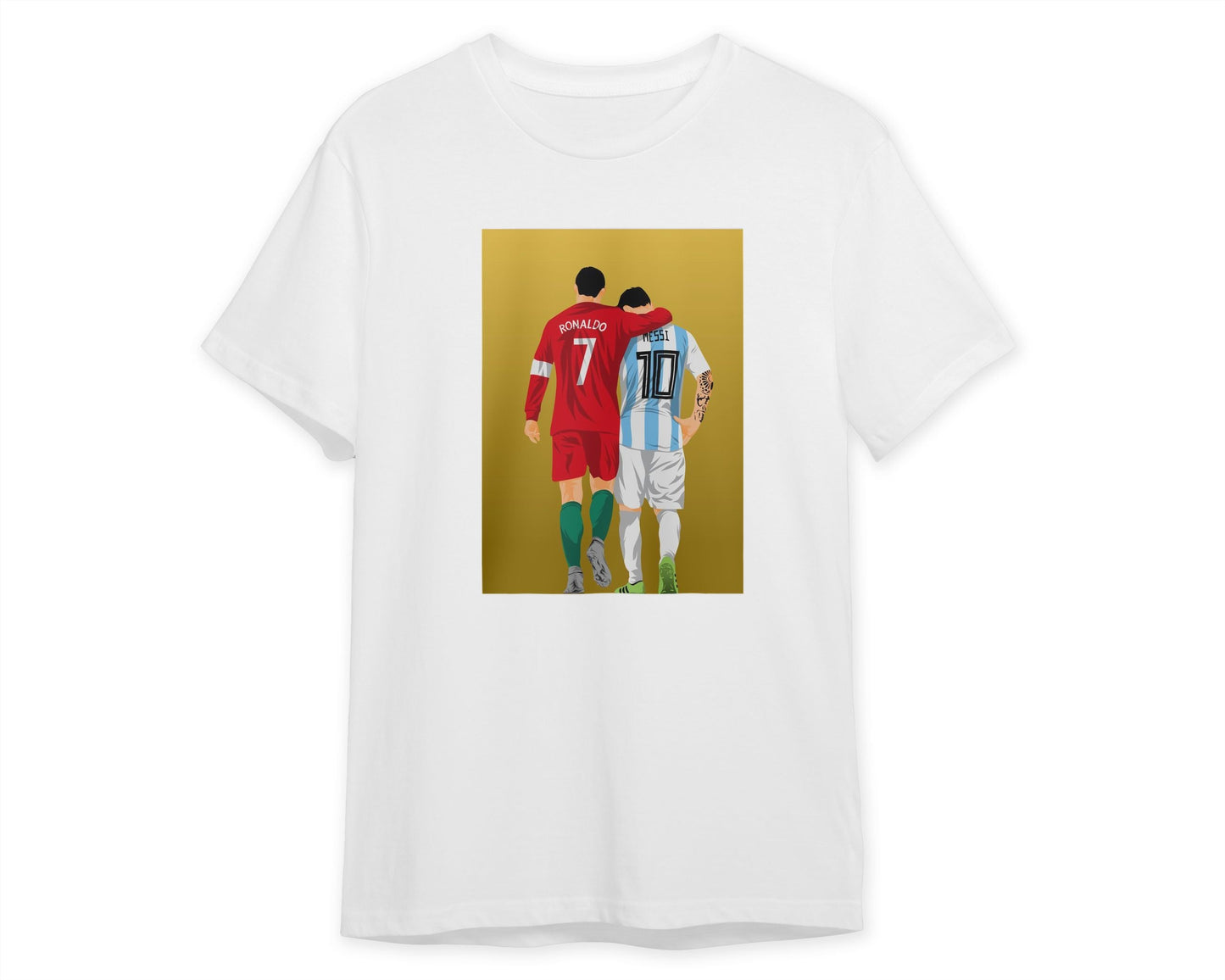 Tee CR7 & Leo Messi - @miracle_std