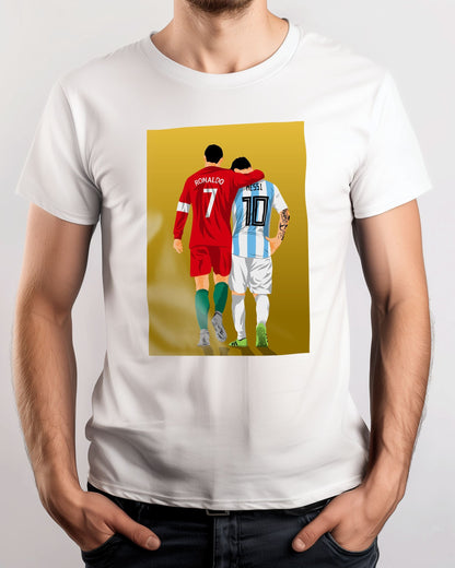 Tee CR7 & Leo Messi - @miracle_std