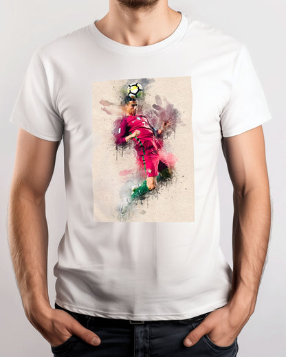Tee Cr7 Paintings - @SanDee15
