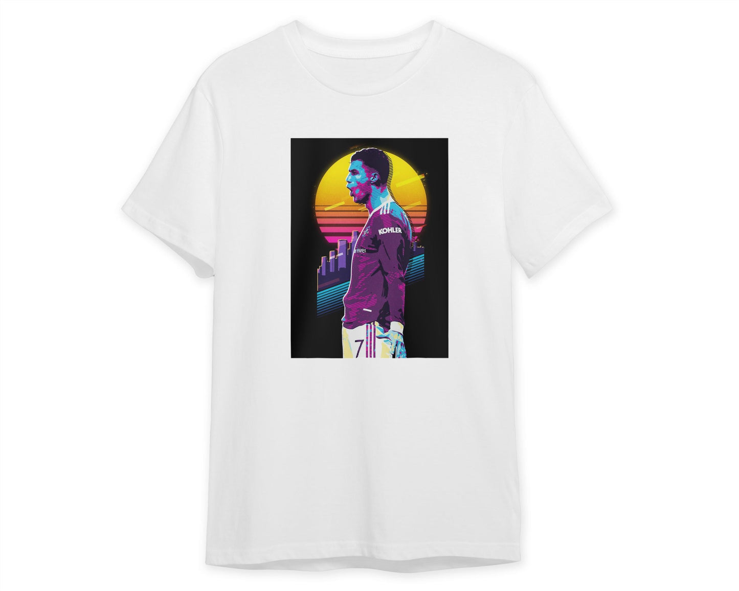 Tee Cr7 retro wave - @Sandy15