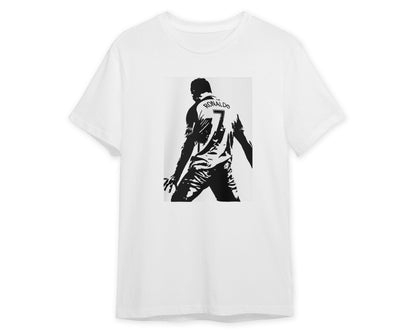 Tee Cristiano Ronaldo B&W - @Hollycube
