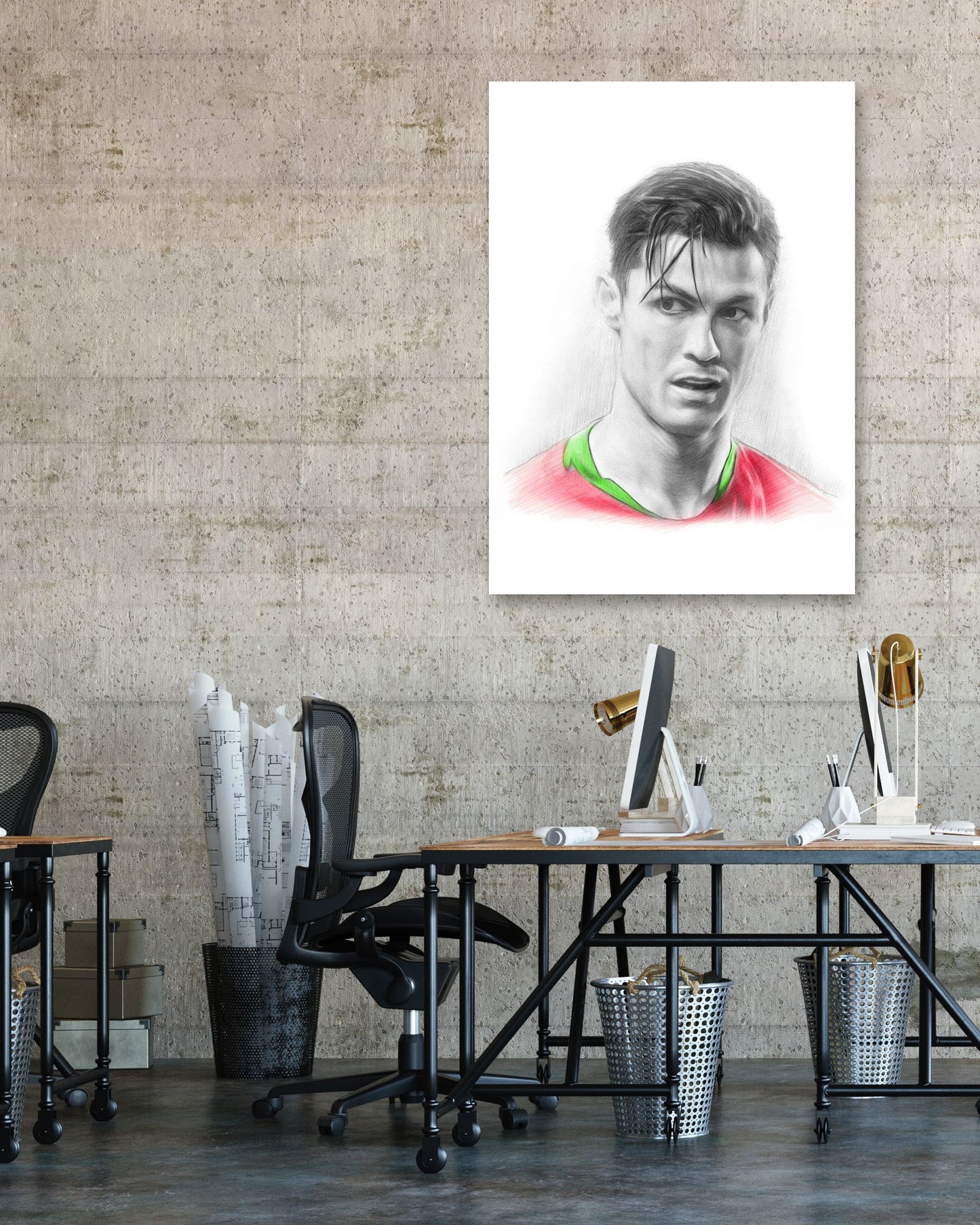 Cristiano ronaldo  - @Dennyconstantine