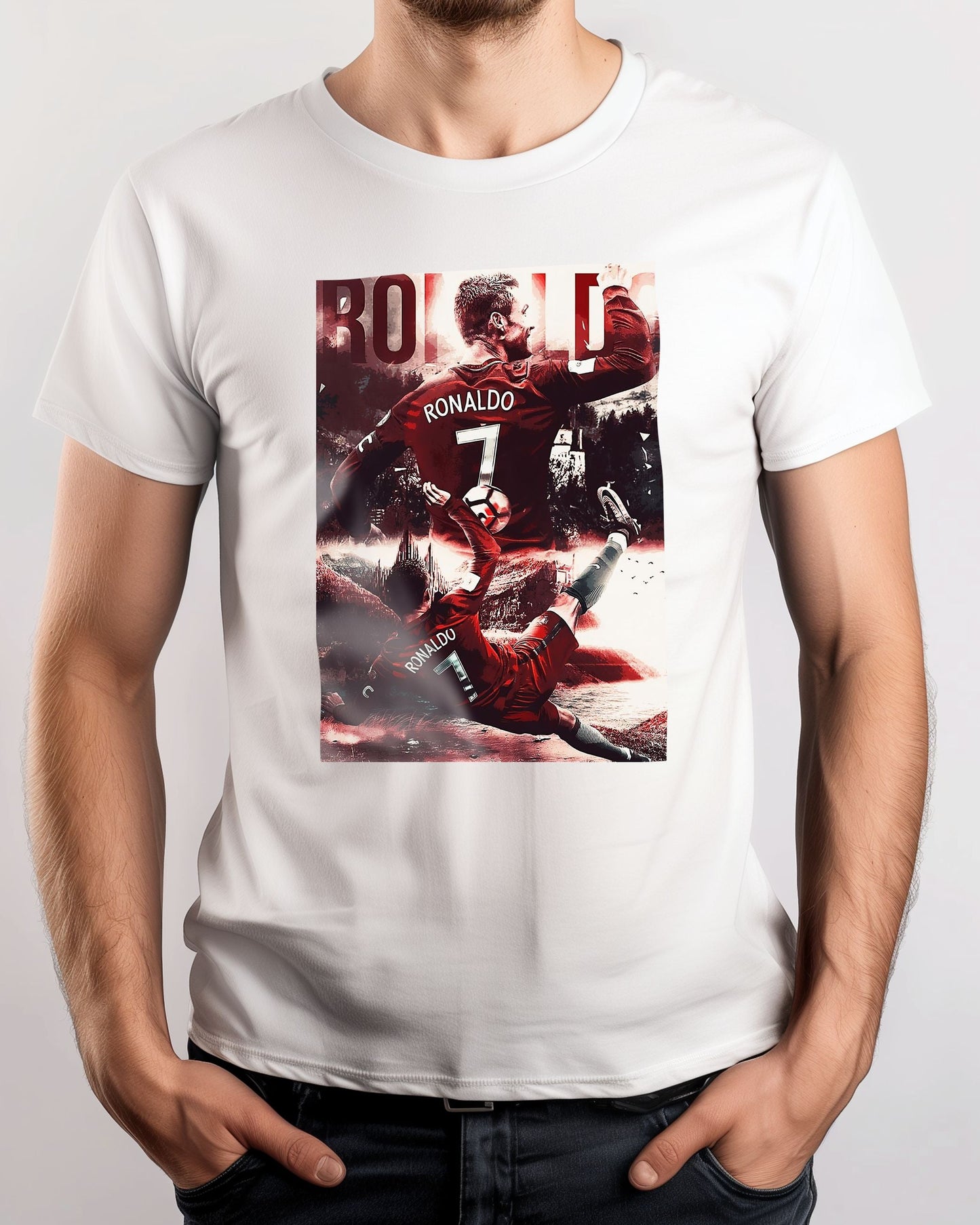 Tee Cristiano Ronaldo - @Hollycube