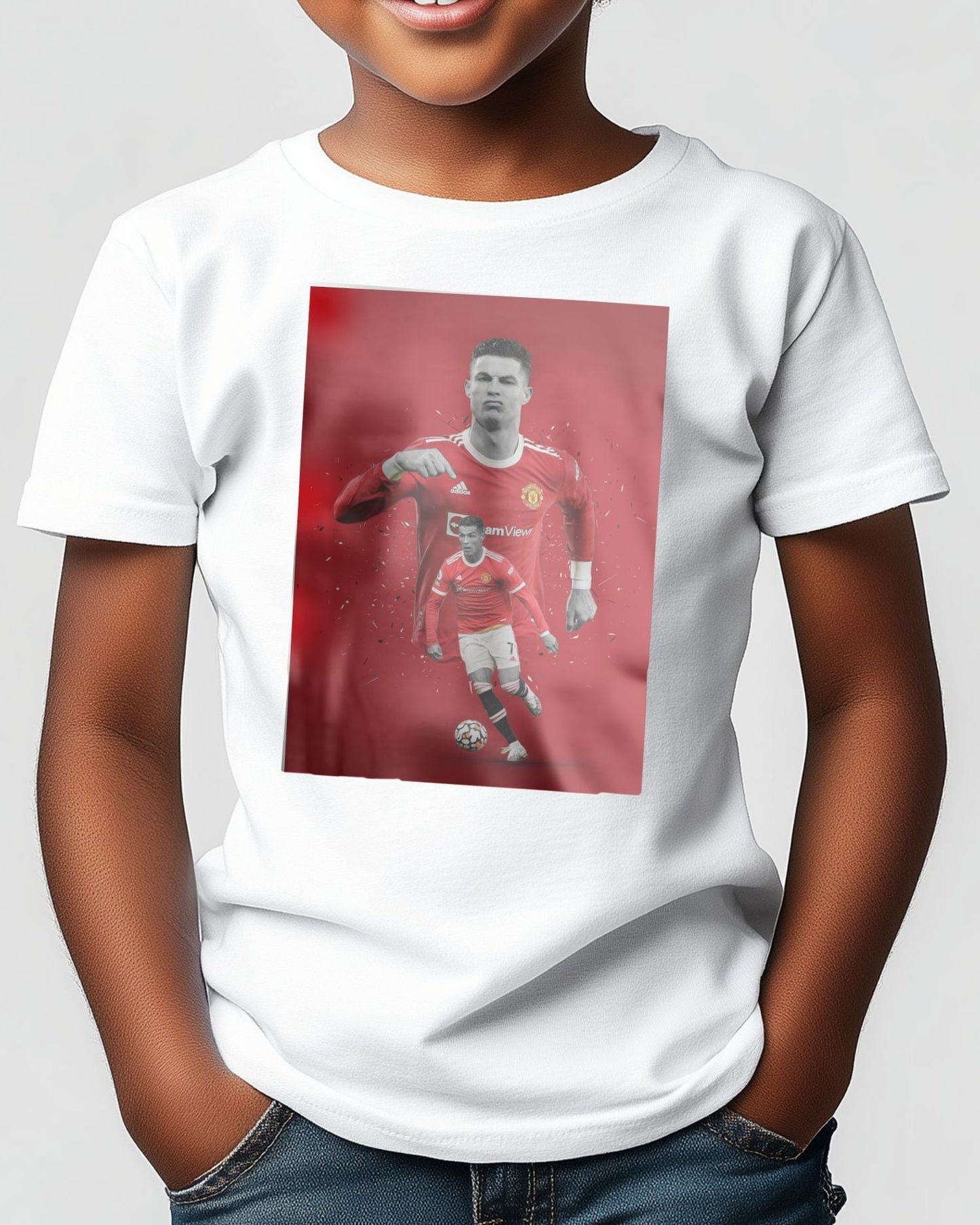 Tee Cristiano Ronaldo MU - @REZDESIGN