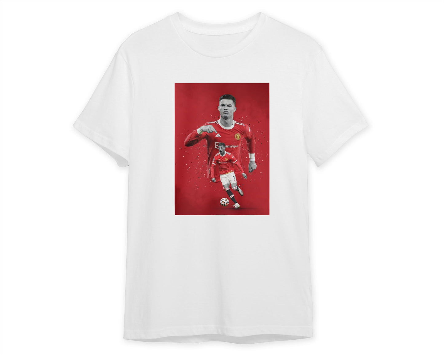 Tee Cristiano Ronaldo MU - @REZDESIGN