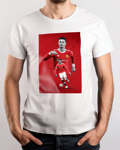 Tee Cristiano Ronaldo MU - @REZDESIGN