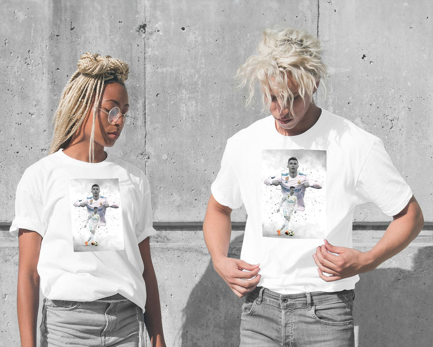 Tee Cristiano Ronaldo Real Madrid - @REZDESIGN