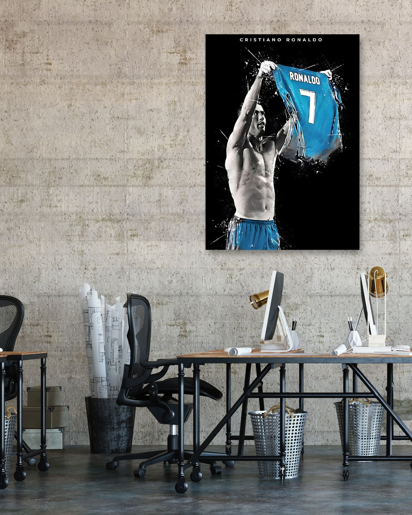 Cristiano Ronaldo Shirt Football - @ArtStyle
