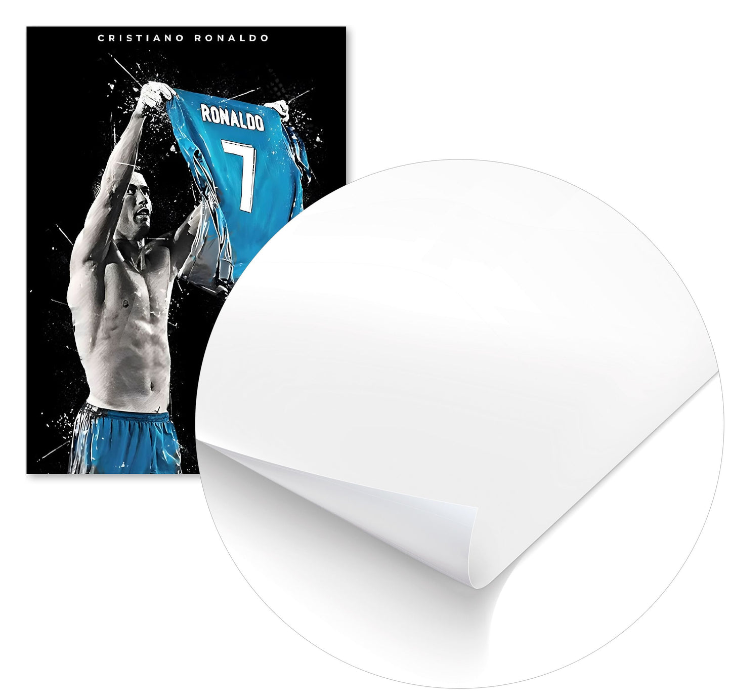 Cristiano Ronaldo Shirt Football - @ArtStyle