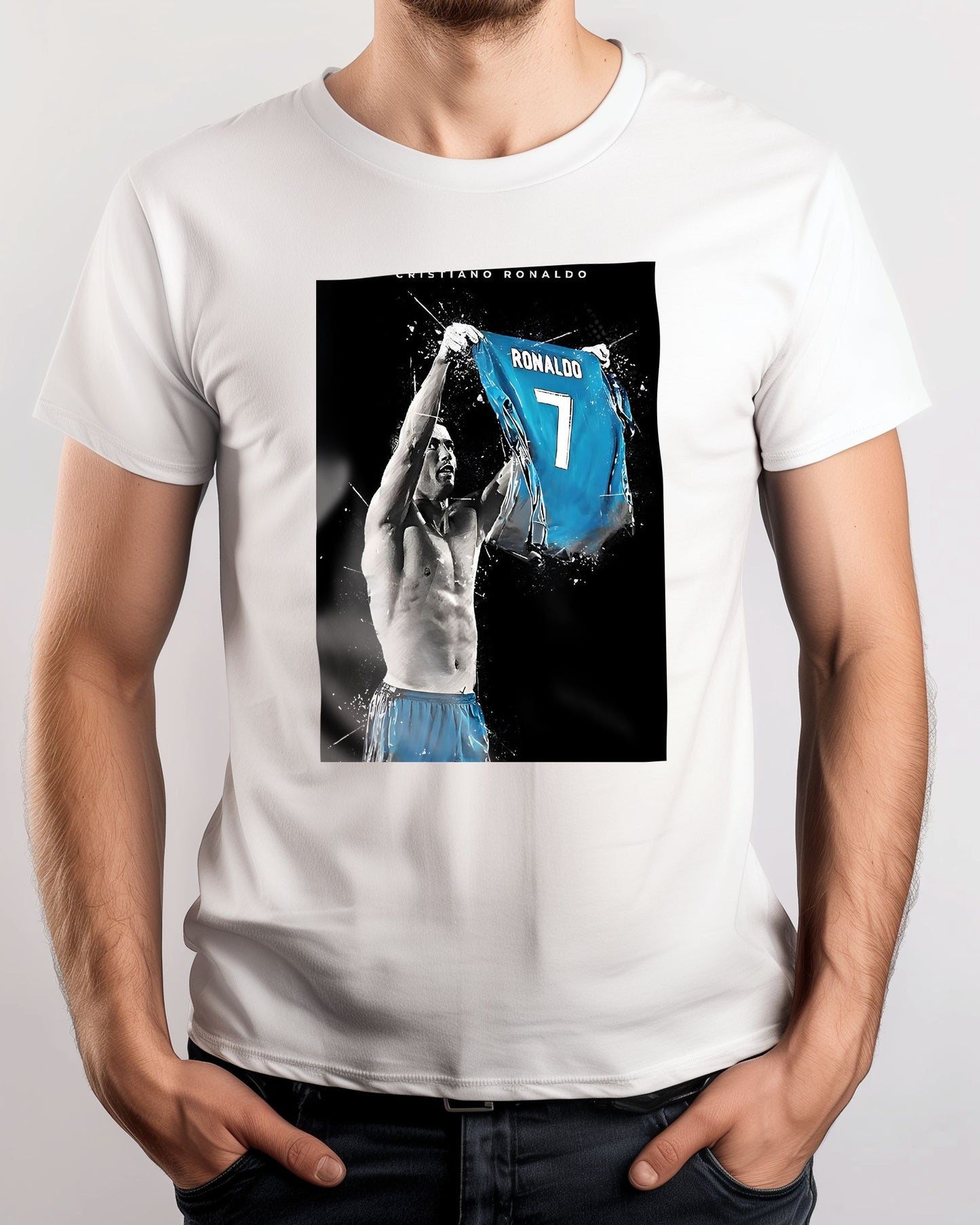 Cristiano Ronaldo Shirt Football - @ArtStyle