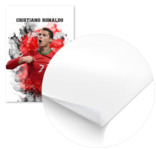 Cristiano Ronaldo Watercolor 4 - @JeffNugroho