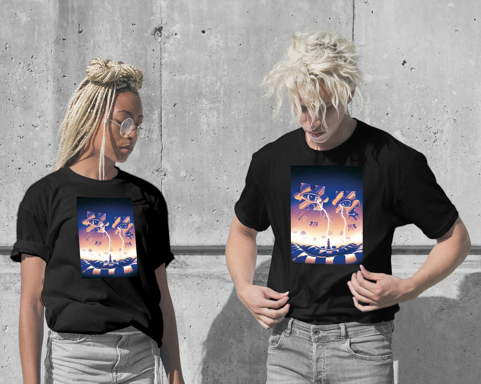 T-Shirt-Crying Lightning - @abdallahmarcos-wow.fan