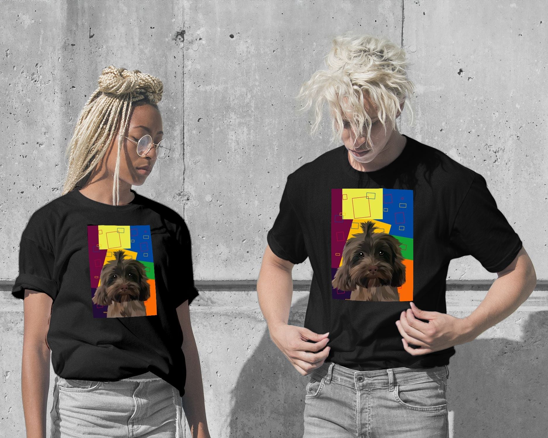 T-Shirt-cute dog - @msheltyan-wow.fan