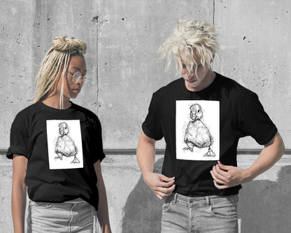 T-Shirt-Cute duckling scribble art - @Najib-wow.fan