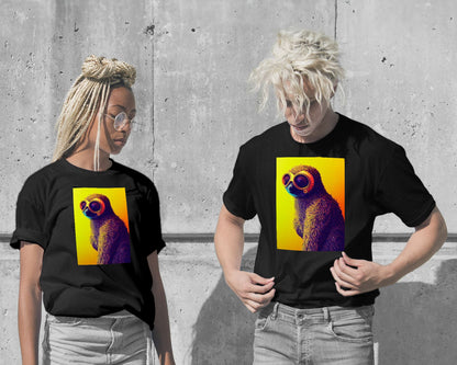 T-Shirt-Cute sloth portrait - @Artnesia-wow.fan