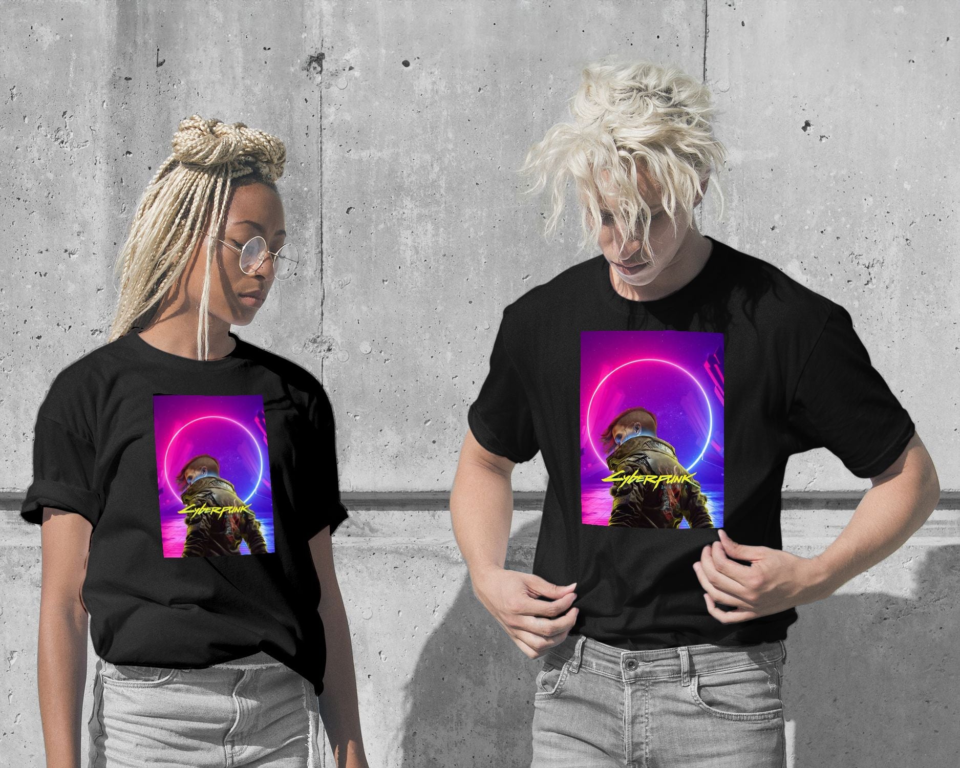 T-Shirt-cyberpunk 2077 - @thogigio-wow.fan